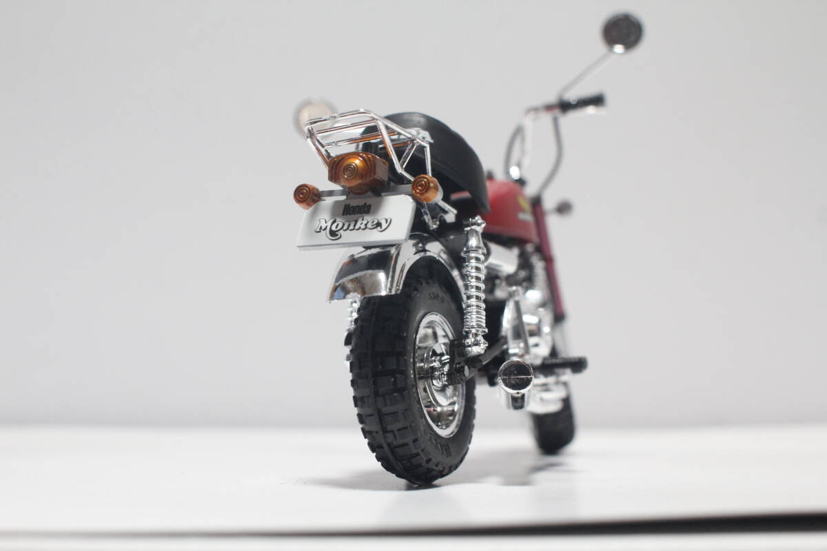 !_1/12 The мотоцикл серии No.72 Honda Z50J Monkey 78 custom Takegawa specification Ver.2 Aoshima покраска конечный продукт дисплей с футляром 