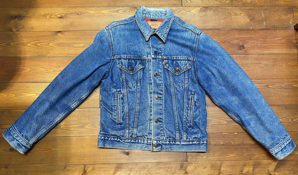 Levi’s Buffalo plaid Trucker Jacket USA製 リーバイス トラッカージャケット Gジャン ネル ライナー チェック ビンテージ ジャケット
