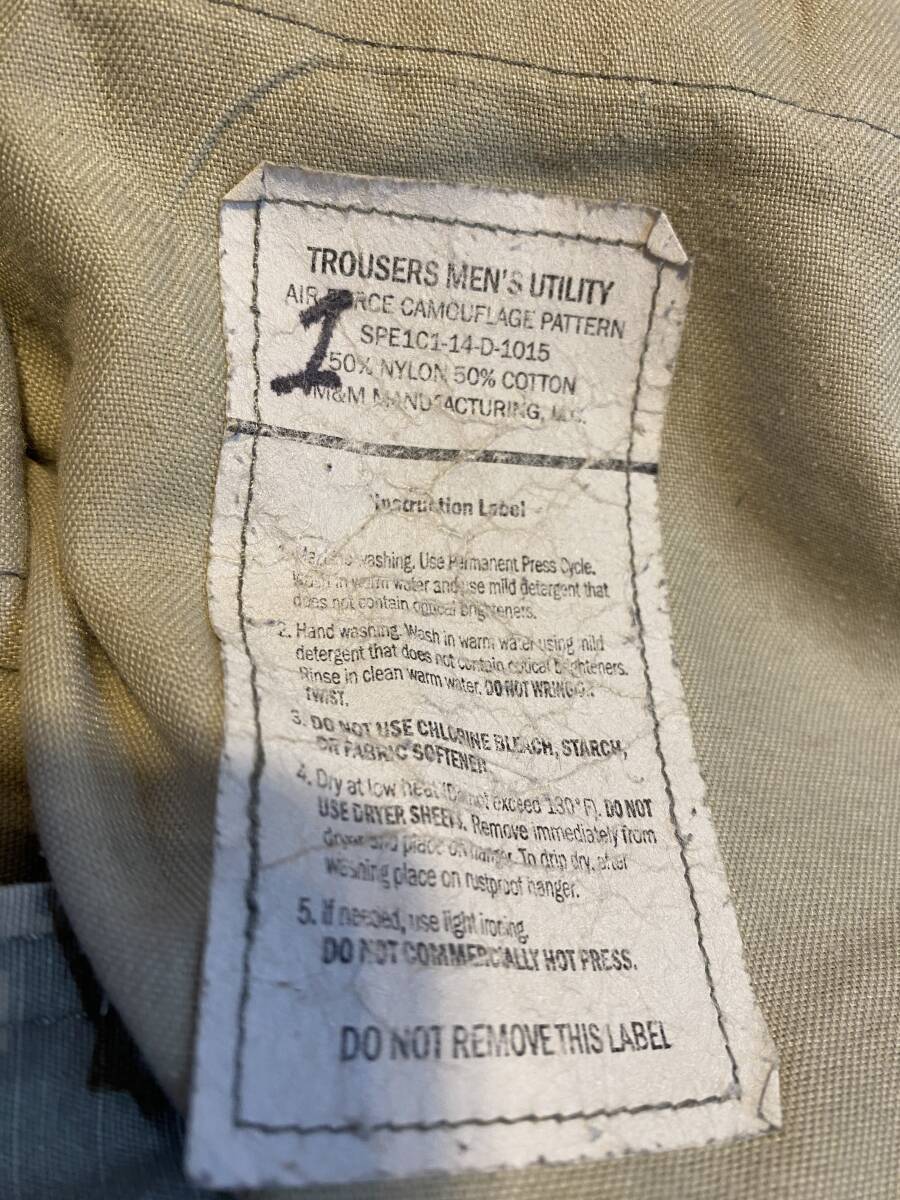 AIR FORCE CAMOFLAGE PATTERN UTILITY PANTS エアフォース　カモ柄　ユーティリティーパンツ　ミリタリー　デジカモ