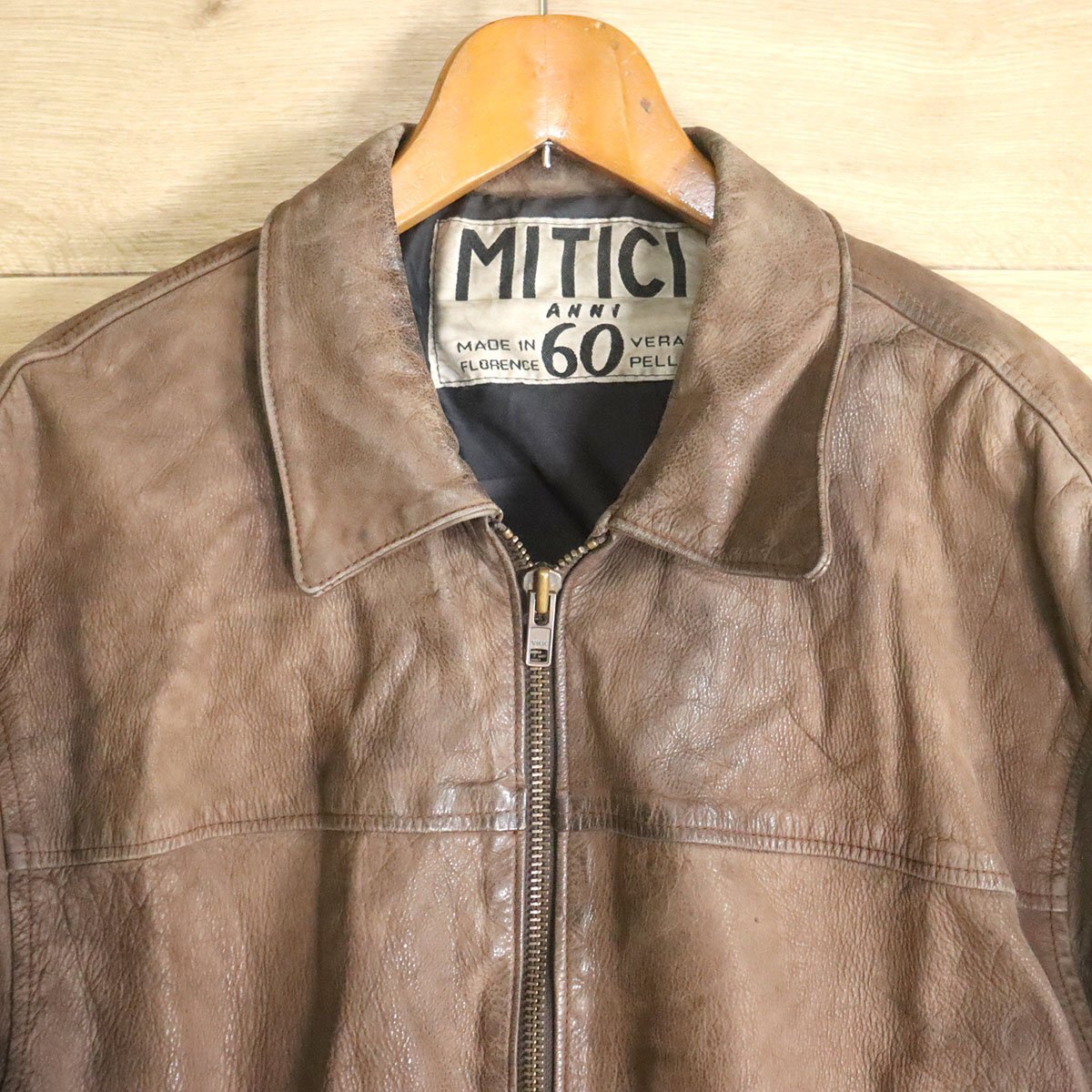 B4S/Y3.18-7 イタリア製 MITICI ANNI 60 シングルライダース 本 B4S/Y3.18-7 イタリア製 MITICI ANNI 60 シングルライダース 本