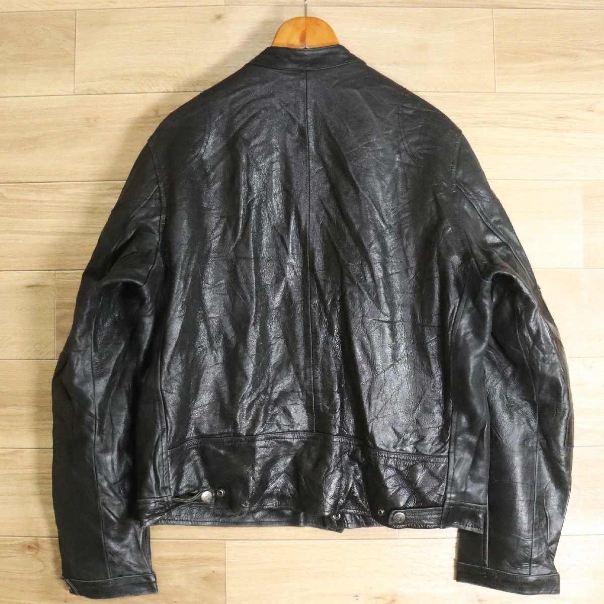 B1S/Y3.25-2 REDSKINS Black Stone シングルライダース 本革 B1S/Y3.25-2 REDSKINS Black Stone シングルライダース 本革