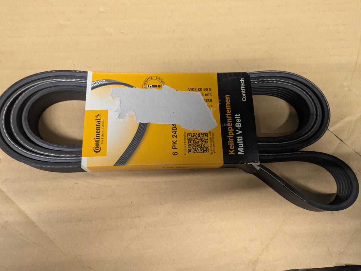 新品 Continental コンチネンタル ドライブ ファン ベルト 6PK2404 ベンツ CLS E G GLクラス W219 W212 W463 X164 W221 R230等