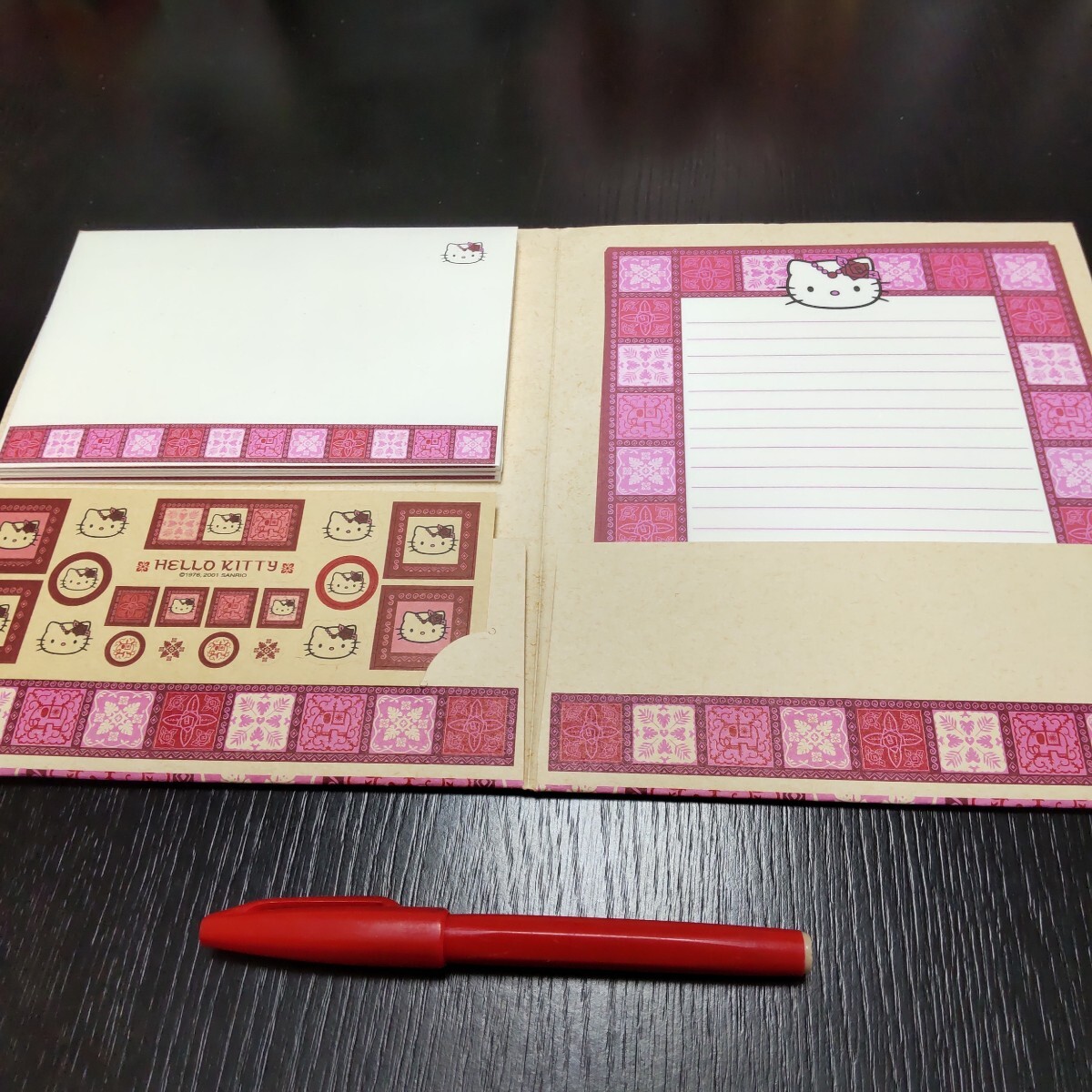 2502 サンリオ ハローキティ キティ レターセット 封筒&便せん 2502 サンリオ ハローキティ キティ レターセット 封筒&便せん