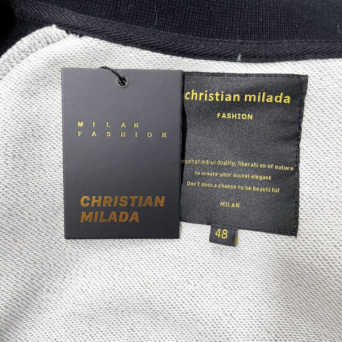 枚数限定定価5万☆christian milada・ミラノ発・ジャケット 枚数限定定価5万☆christian milada・ミラノ発・ジャケット