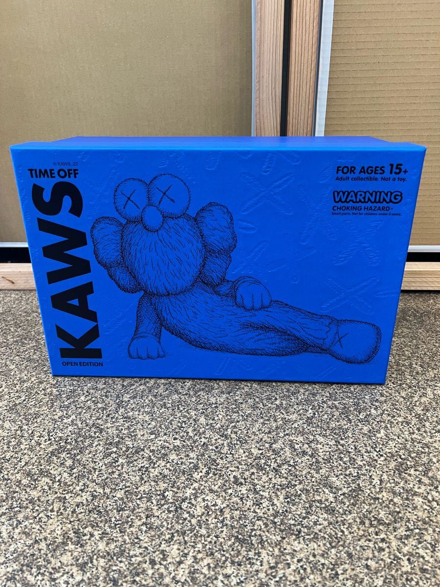 国内正規店購入 MEDICOM TOY KAWS TIME OFF BLUE メディコムトイ 国内正規店購入 MEDICOM TOY KAWS TIME OFF BLUE メディコムトイ