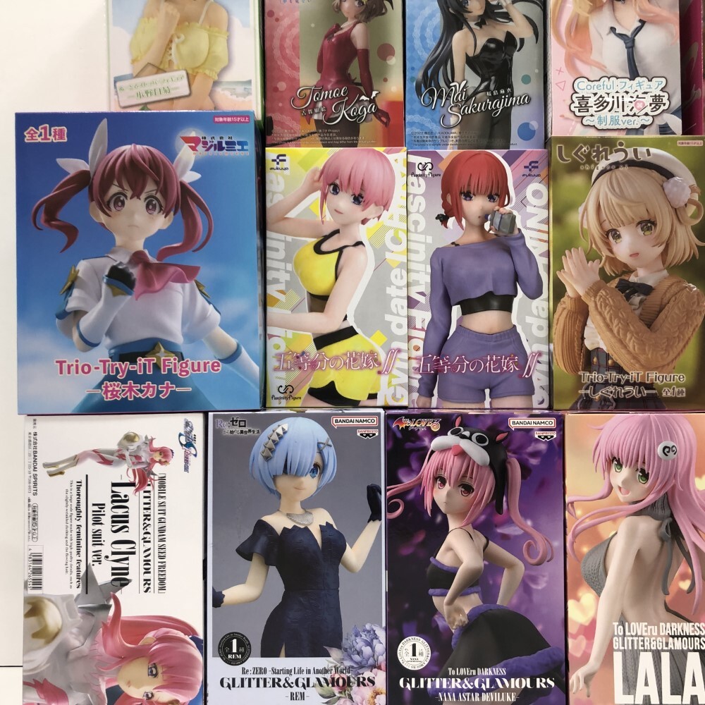 07w25106 ☆1円~ 美少女プライズフィギュア 20体セット To LOVE 07w25106 ☆1円~ 美少女プライズフィギュア 20体セット To LOVE