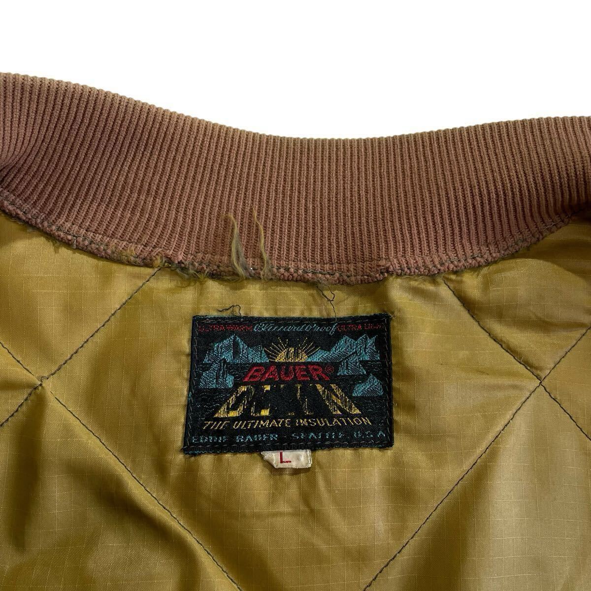 ビッグサイズ♪日の出タグ 60s USA製 BAUER DOWN ダウン ビッグサイズ♪日の出タグ 60s USA製 BAUER DOWN ダウン