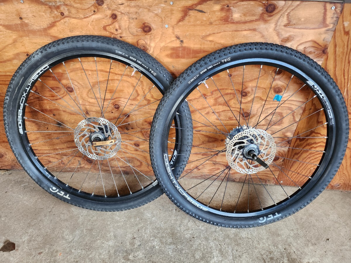 TEC DISK TXCP220 マウンテンバイクホイール 26インチ前後セット