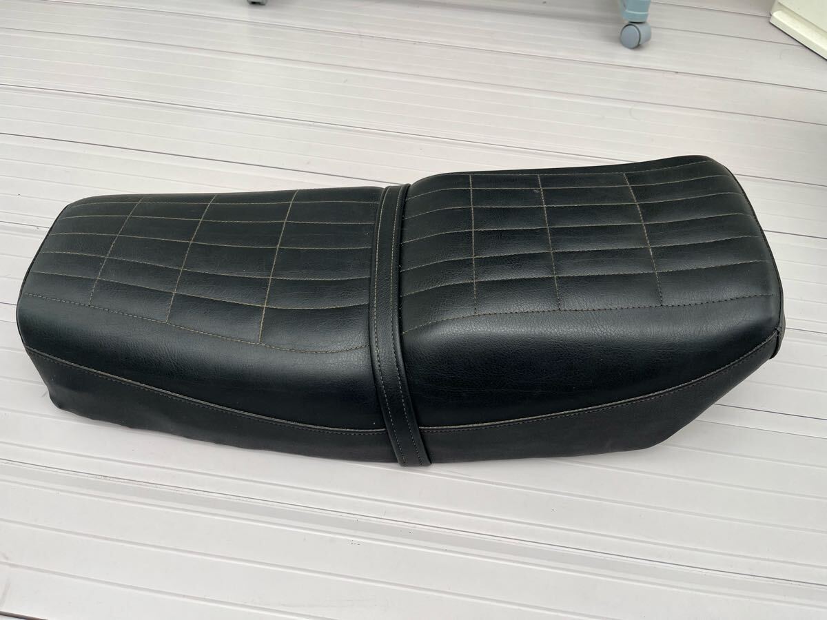 カワサキシート中古純正シートz400fx,z400fx e4,z550fx,z400j カワサキシート中古純正シートz400fx,z400fx e4,z550fx,z400j