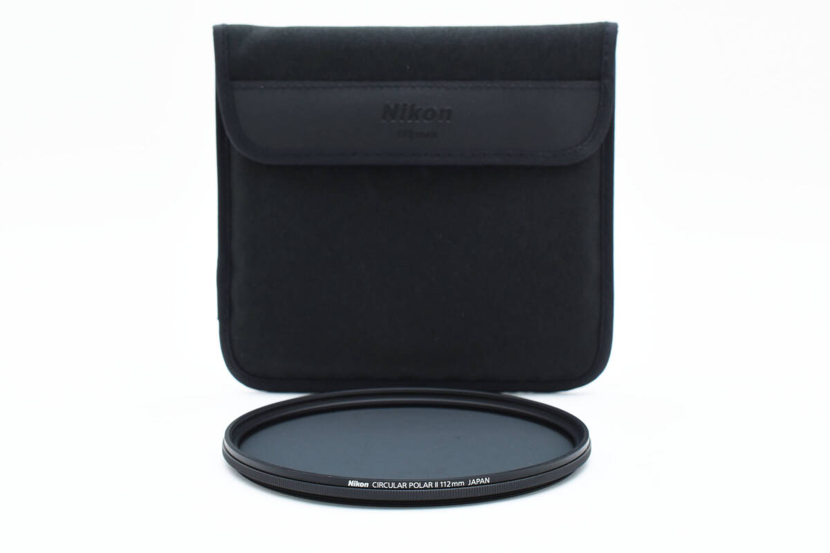 NIKON Circular Polarizing Filter II 112mm ニコン フィルター アクセサリー サーキュラー レンズ カメラ #96