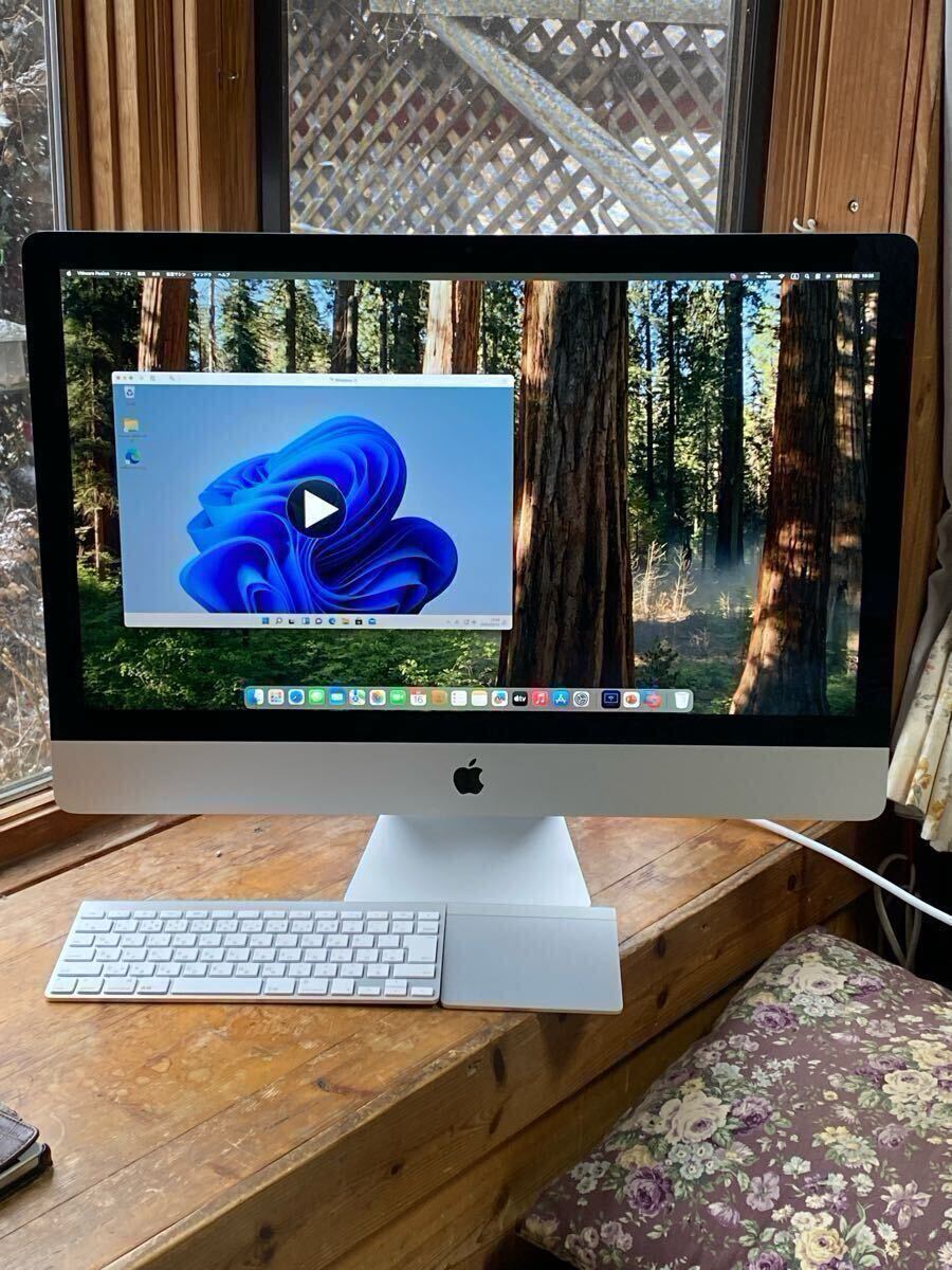 ☆SSD1TB☆iMac 5K 27インチ /Core i7 4.0GHz/RAM32GB/Windows11 ☆SSD1TB☆iMac 5K 27インチ /Core i7 4.0GHz/RAM32GB/Windows11