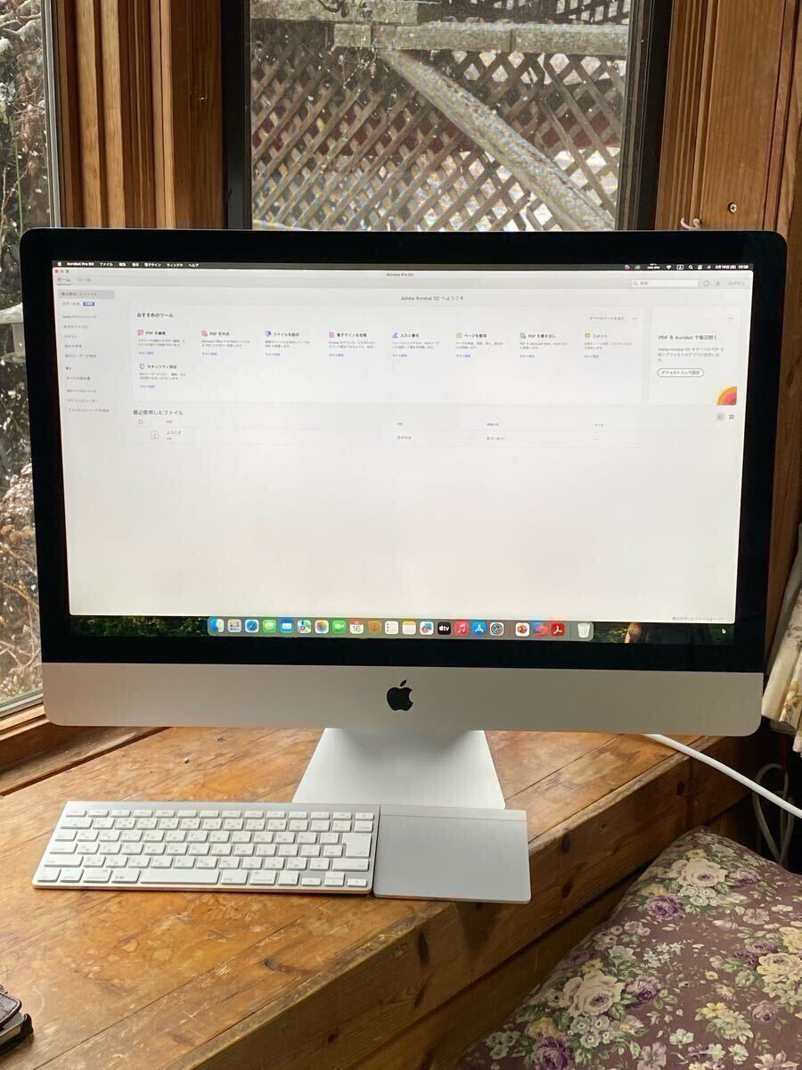 ☆SSD1TB☆iMac 5K 27インチ /Core i7 4.0GHz/RAM32GB/Windows11 ☆SSD1TB☆iMac 5K 27インチ /Core i7 4.0GHz/RAM32GB/Windows11