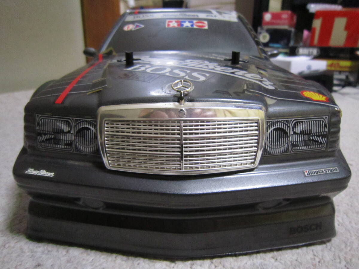 簡易動作品 1/10 MERCEDES-BENZ 190E EVO Ⅱ AMG タミヤ TA01 簡易動作品 1/10 MERCEDES-BENZ 190E EVO Ⅱ AMG タミヤ TA01