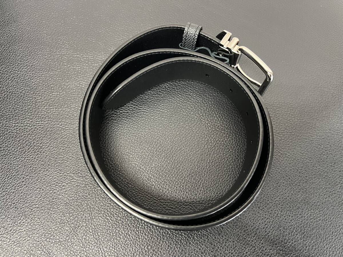 【未使用品】　ルイヴィトン★Ｍ９７０８★ダミエグラフィット★サンチュールシドニー★シルバー金具★８５ｃｍ_画像10