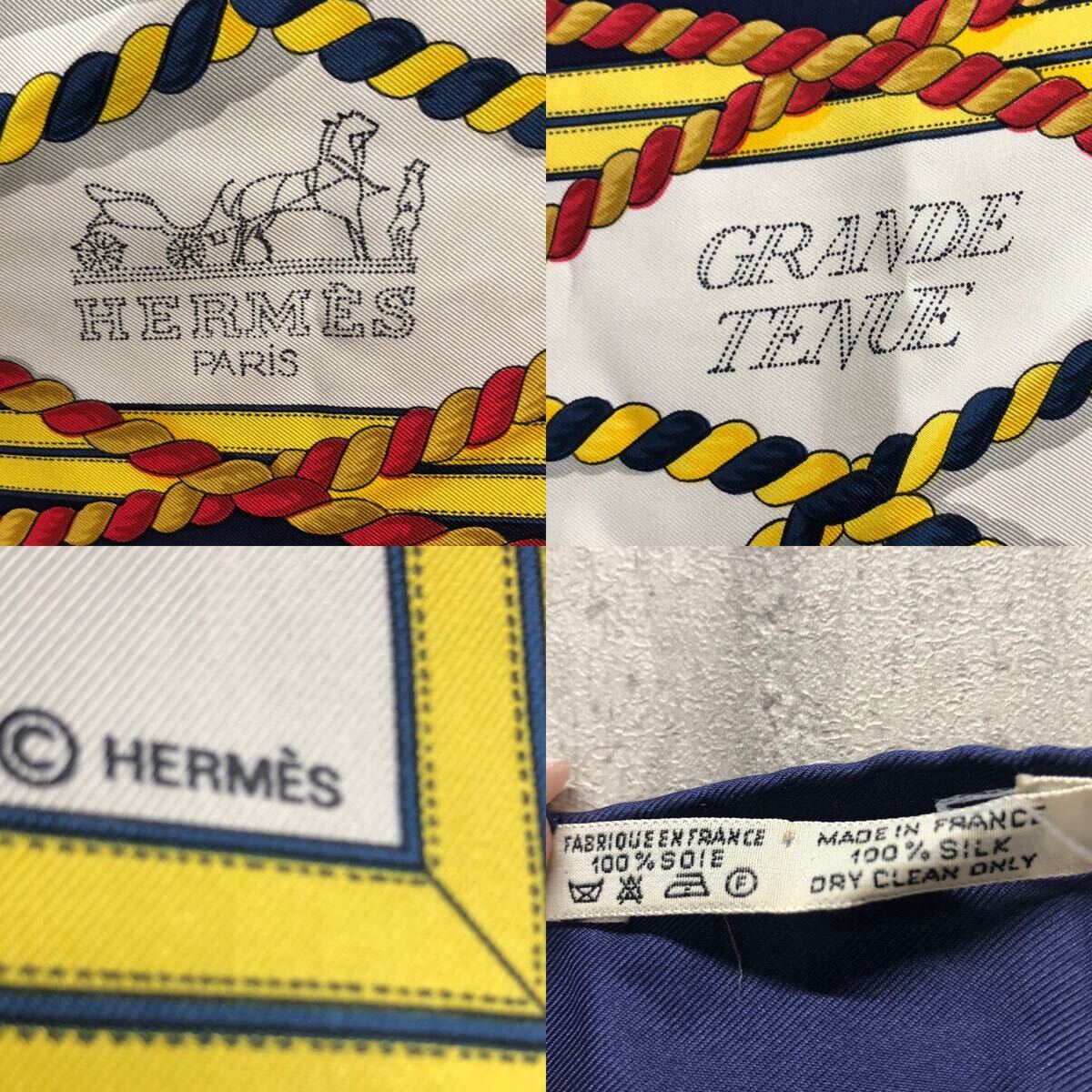 HERMES エルメス スカーフ GRANDE TENUE 馬の礼装 マルチカラー HERMES エルメス スカーフ GRANDE TENUE 馬の礼装 マルチカラー