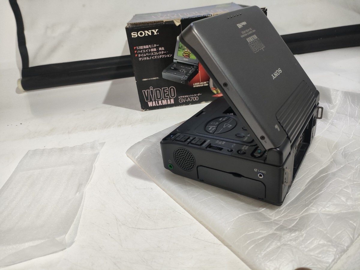 管51(未確認ジャンク、即発送)SONY ソニー GV-A700 Hi8 Video 管51(未確認ジャンク、即発送)SONY ソニー GV-A700 Hi8 Video