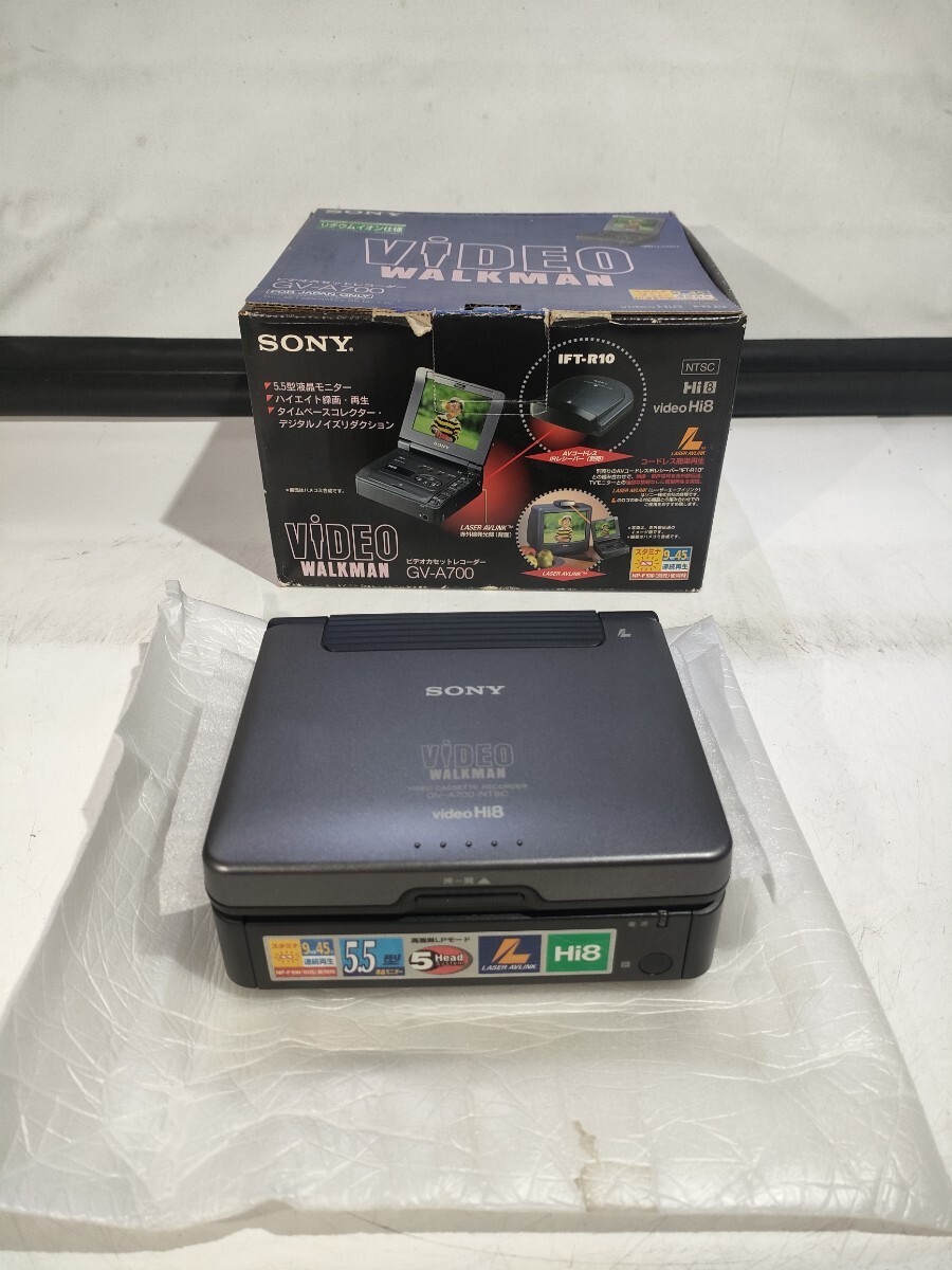 管51(未確認ジャンク、即発送)SONY ソニー GV-A700 Hi8 Video 管51(未確認ジャンク、即発送)SONY ソニー GV-A700 Hi8 Video