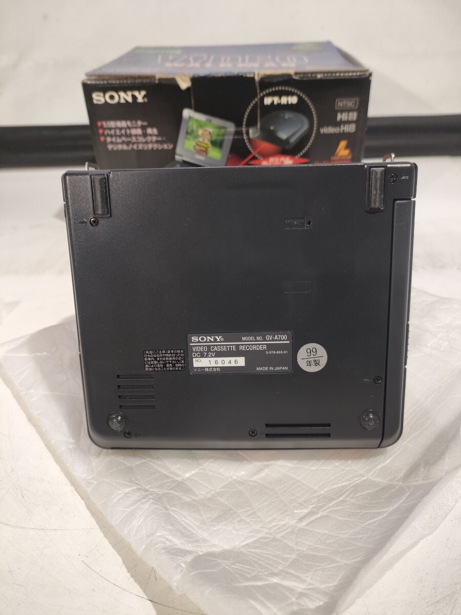 管51(未確認ジャンク、即発送)SONY ソニー GV-A700 Hi8 Video 管51(未確認ジャンク、即発送)SONY ソニー GV-A700 Hi8 Video