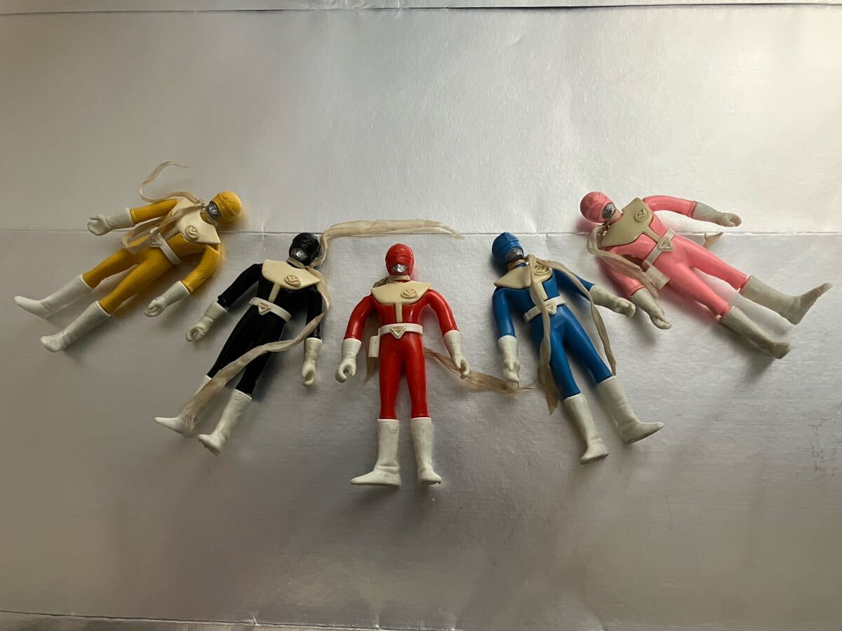 大戦隊ゴーグルファイブ ゴーグルヒーロー5 ポピー 1982 当時物 大戦隊ゴーグルファイブ ゴーグルヒーロー5 ポピー 1982 当時物