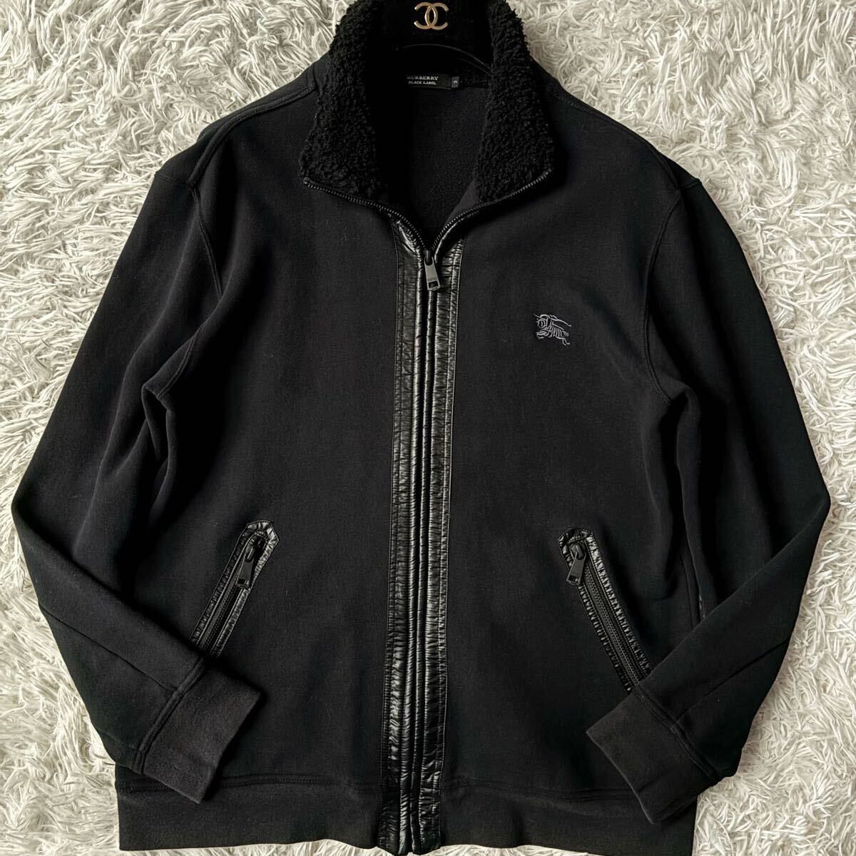 美品 Lサイズ バーバリーブラックレーベル BURBERRY BLACK LABEL 美品 Lサイズ バーバリーブラックレーベル BURBERRY BLACK LABEL