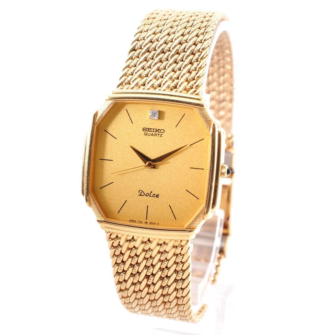 SEIKO セイコー DOLCE ドルチェ 7731-5000 SGP 1Pダイヤ SEIKO セイコー DOLCE ドルチェ 7731-5000 SGP 1Pダイヤ