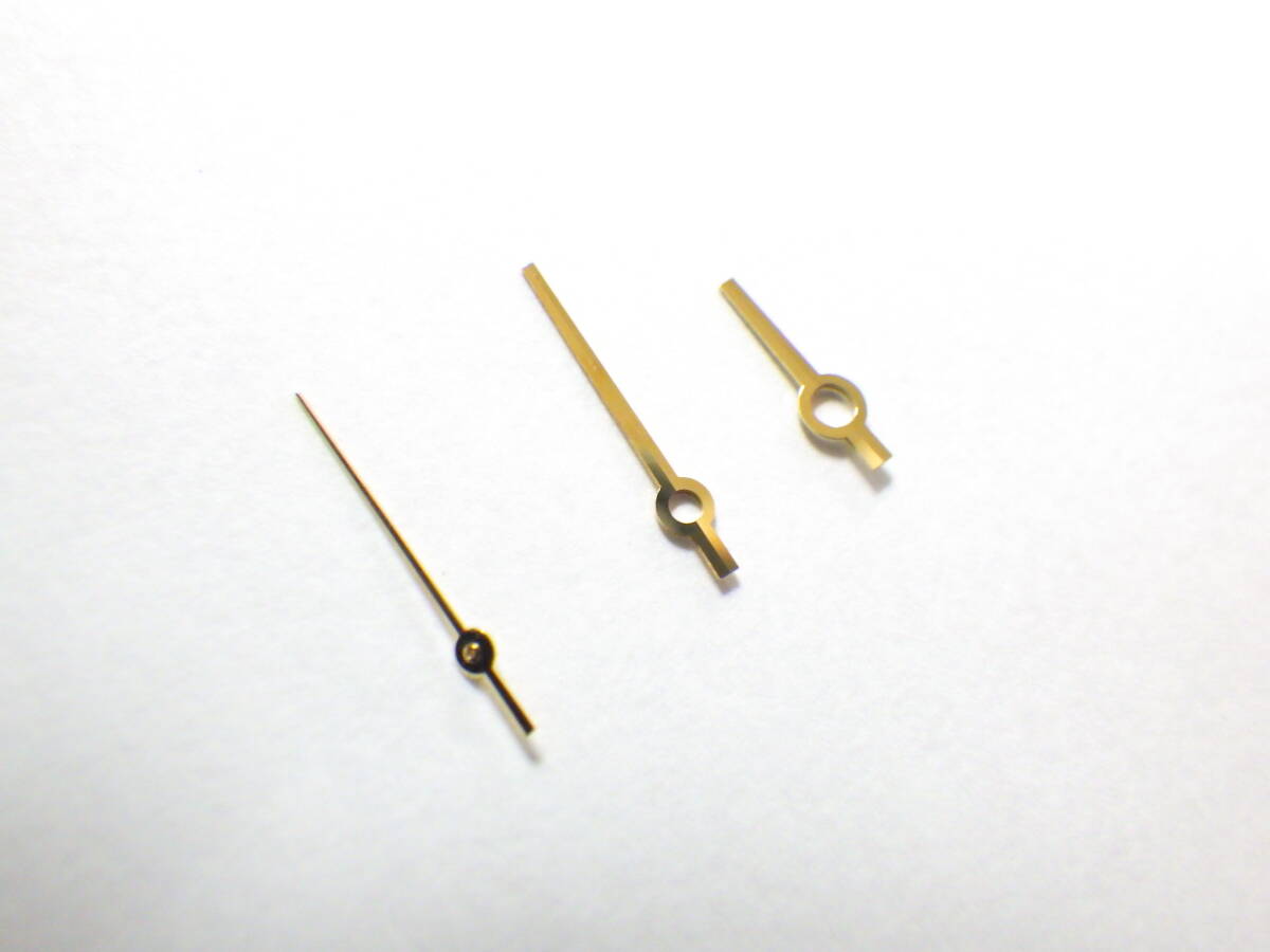 ROLEX ロレックス Cal.2235用 難あり 針 一式 ゴールド色　№667_画像7