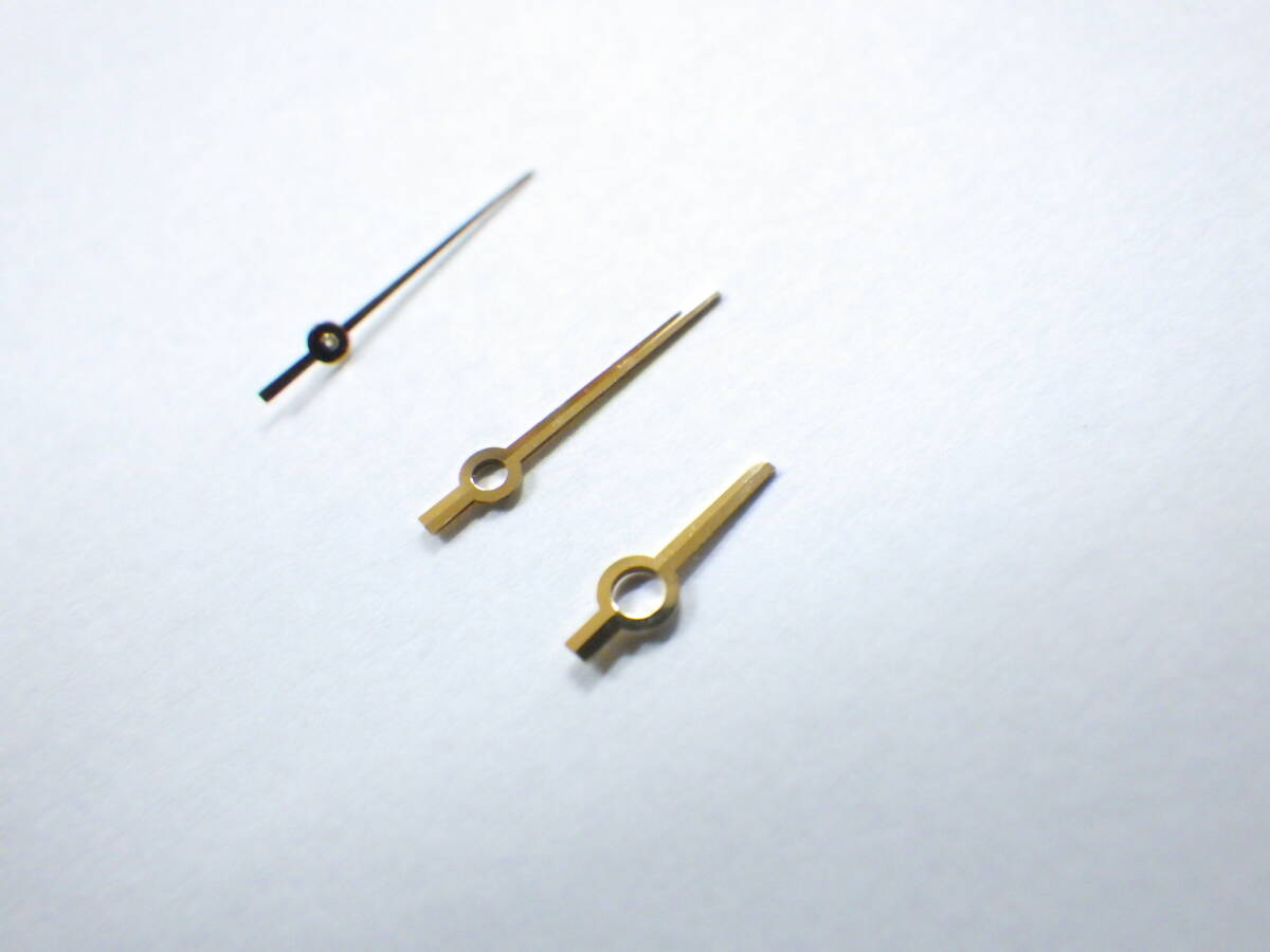 ROLEX ロレックス Cal.2235用 難あり 針 一式 ゴールド色　№667_画像8
