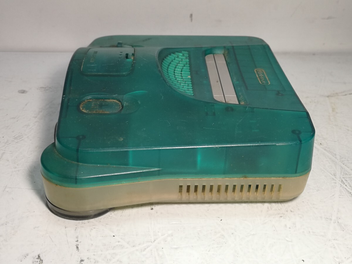 NINTENDO 64 NUS-001 クリアブルー ゲーム機(jī)本體のみ ジャンク扱い