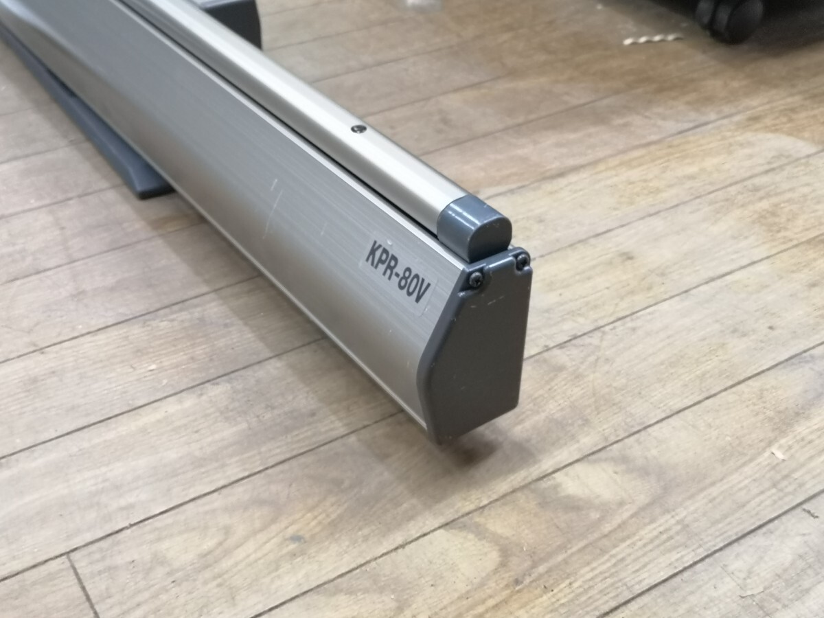 KIC？ KPR-80V プロジェクタースクリーン ジャンク扱い0061