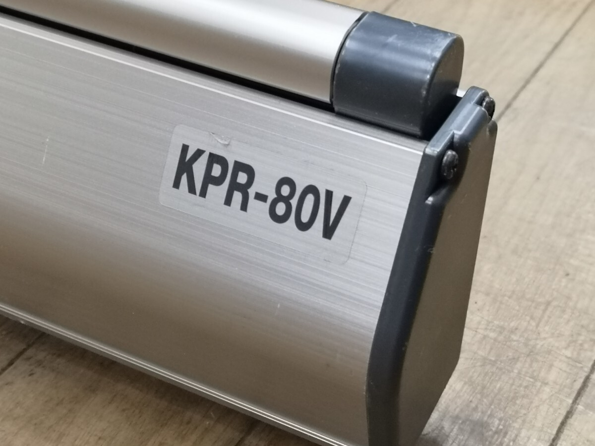 KIC？ KPR-80V プロジェクタースクリーン ジャンク扱い0061