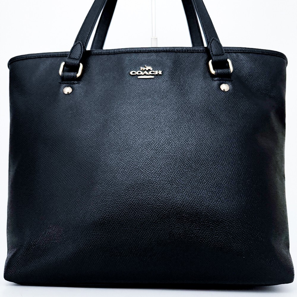 1円□未使用級□COACH コーチ ロゴ金具 チャーム トートバッグ 1円□未使用級□COACH コーチ ロゴ金具 チャーム トートバッグ