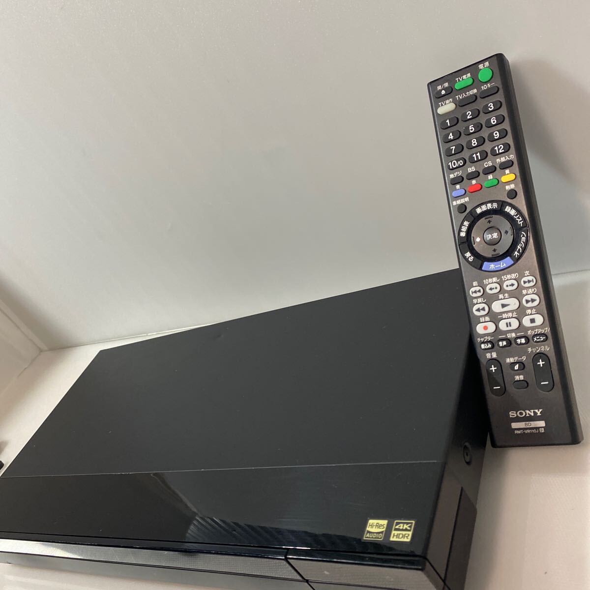 H5-1-5032540 動(dòng)作品　臭い匂い有り　　SONY BDZ-FBT4000 ブルーレイディスクレコーダー 20年制 BD/DVD 4TB ソニー 映像機(jī)器 家電 