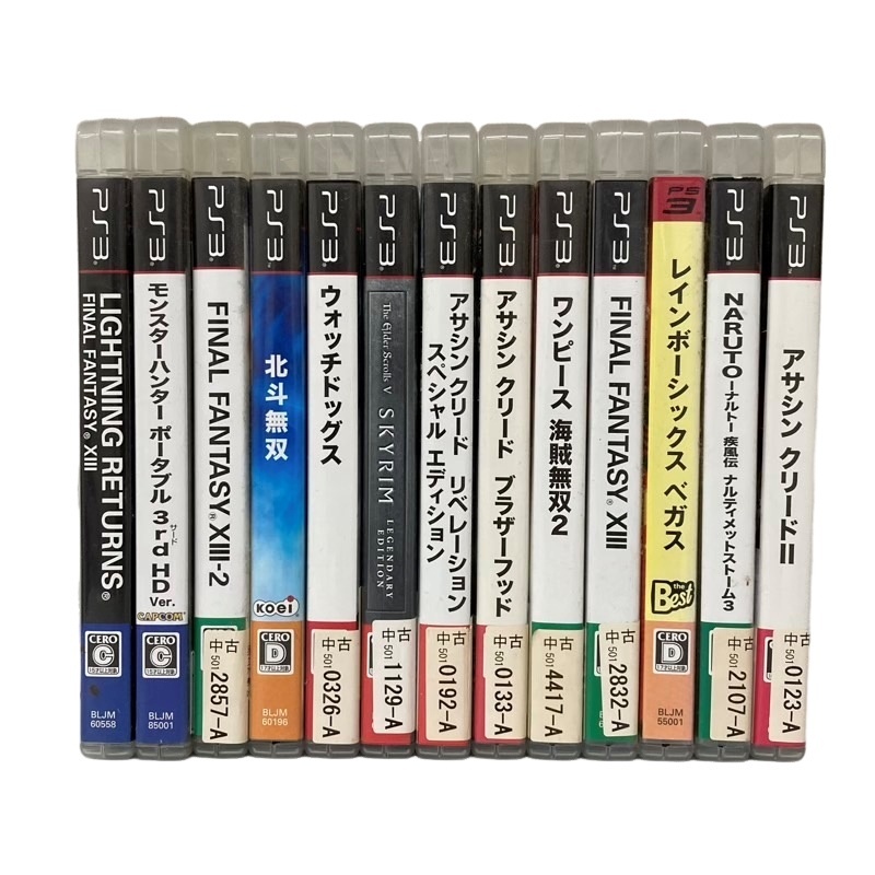 PlayStation 3 プレイステーション スリー ゲームソフト 13點(diǎn) まとめ売り 【中古】 12503K137