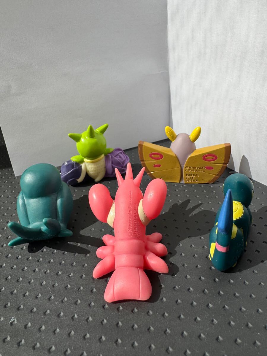 ポケモンキッズ 色ちがい 5種 指人形 クリア フィギュア レア ポケモンキッズ 色ちがい 5種 指人形 クリア フィギュア レア