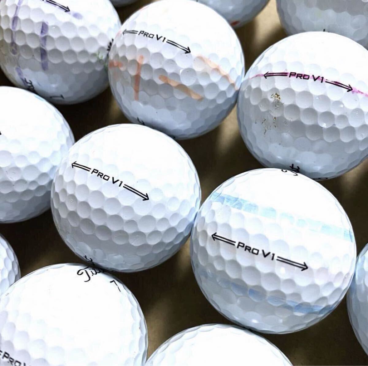 ★Aランク★2021モデル タイトリストTitleist PRO V1 20球 プロV1 ゴルフボール ロストボール 