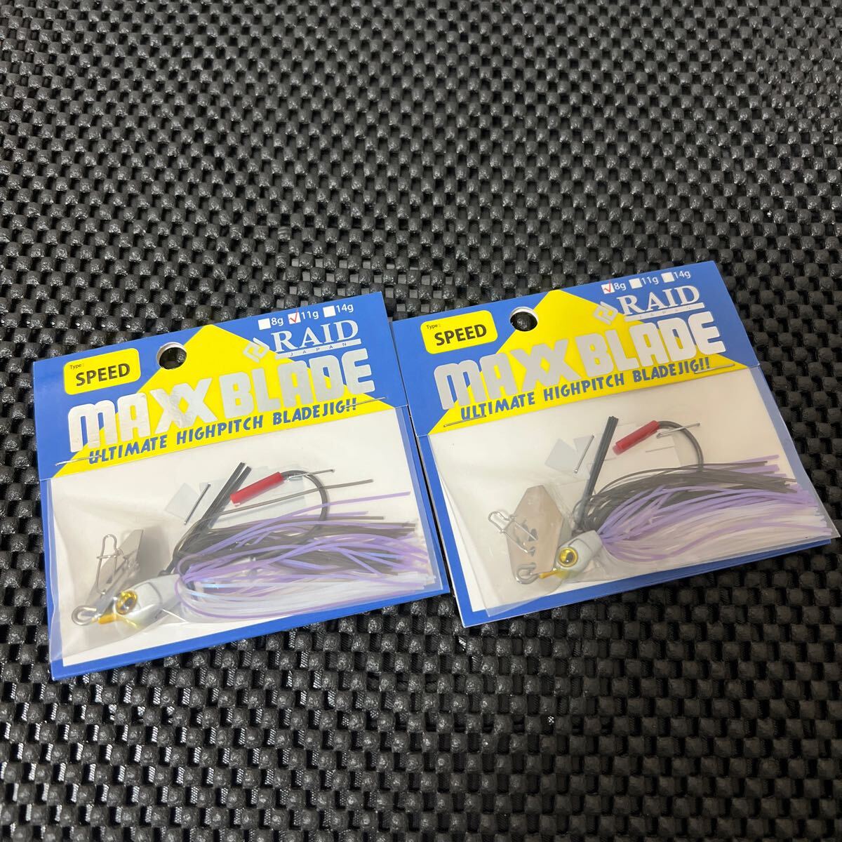 レイドジャパン マックスブレード チャター 8g 11g パールワカサギ ルアー タイプスピード No.1