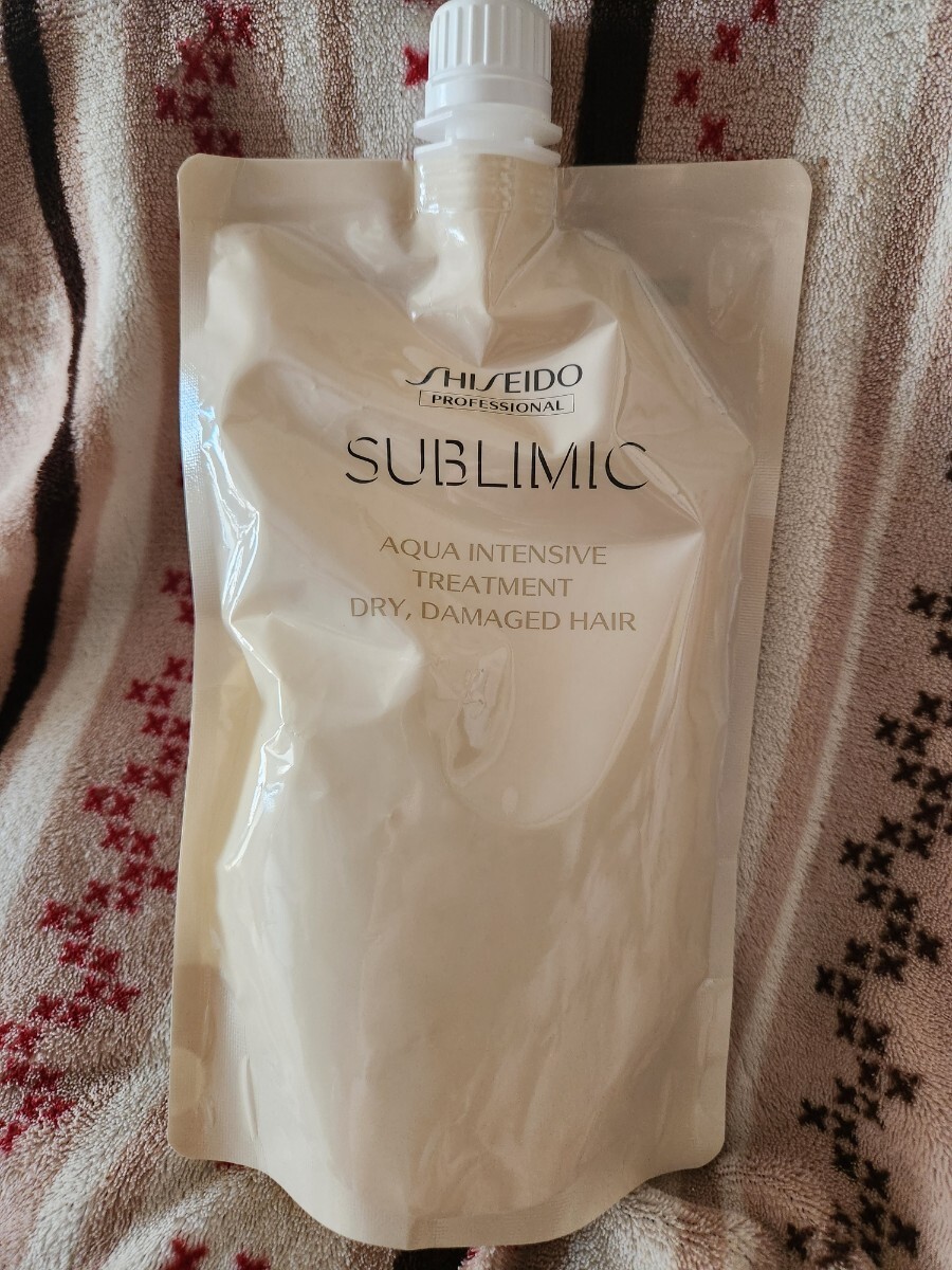 即決　SUBLIMIC　サブリミック アクアインテンシブ トリートメント D 450g