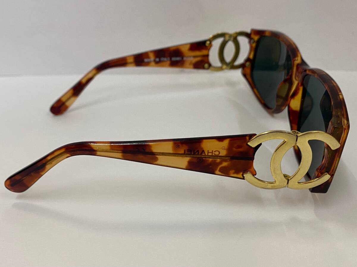 CHANEL シャネル サングラス べっ甲調 ココマーク レンズ クリア CHANEL シャネル サングラス べっ甲調 ココマーク レンズ クリア