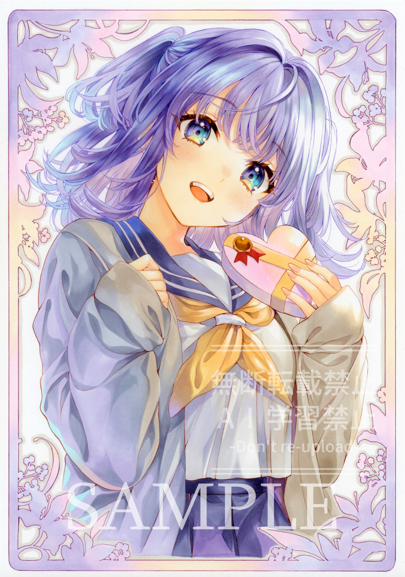 手描きイラスト▽創作▽セイフク 17(手描きイラスト)|売買され 手描きイラスト▽創作▽セイフク 17(手描きイラスト)|売買され