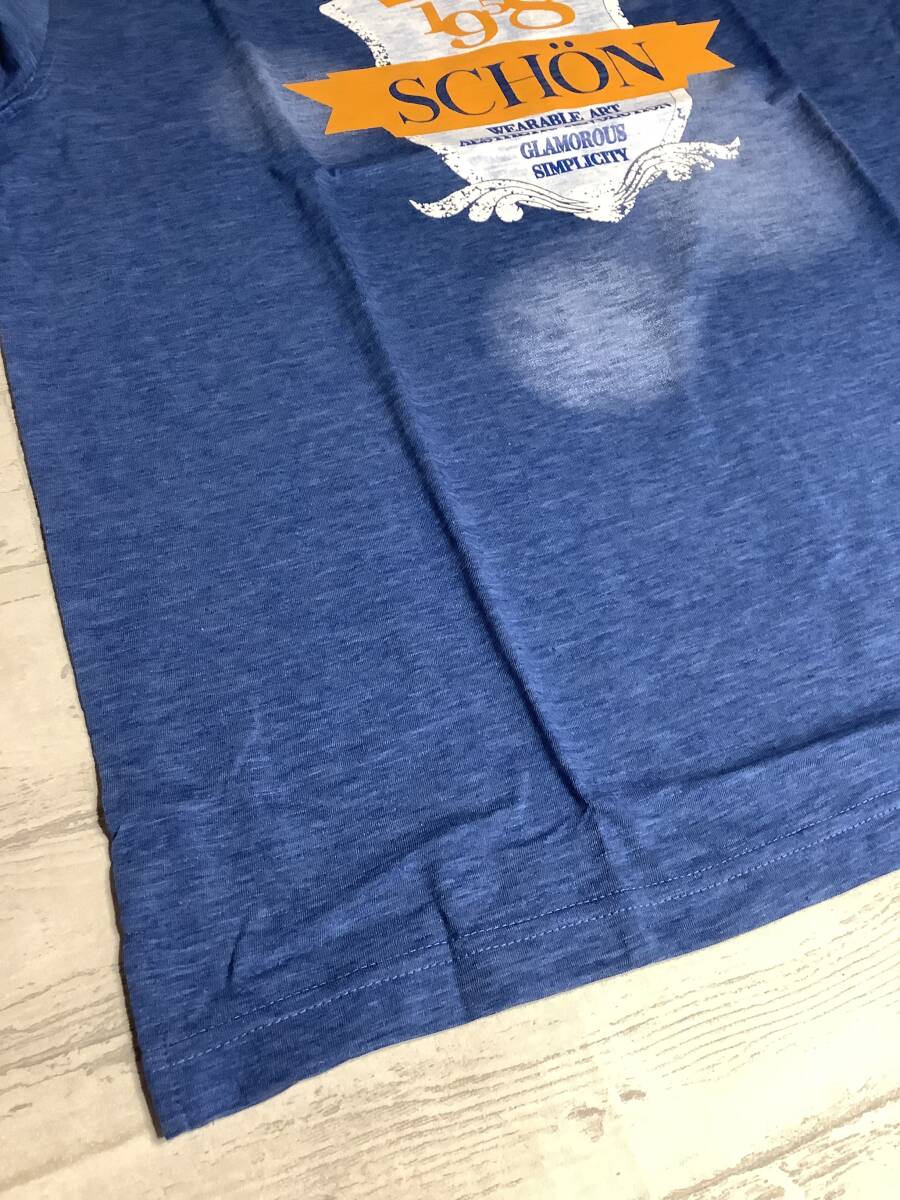 新品未使用　半袖★mila schon ミラショーン　定価18,700円の品　50 LLサイズ　カジュアル　ブルー系　Tシャツ　_画像6