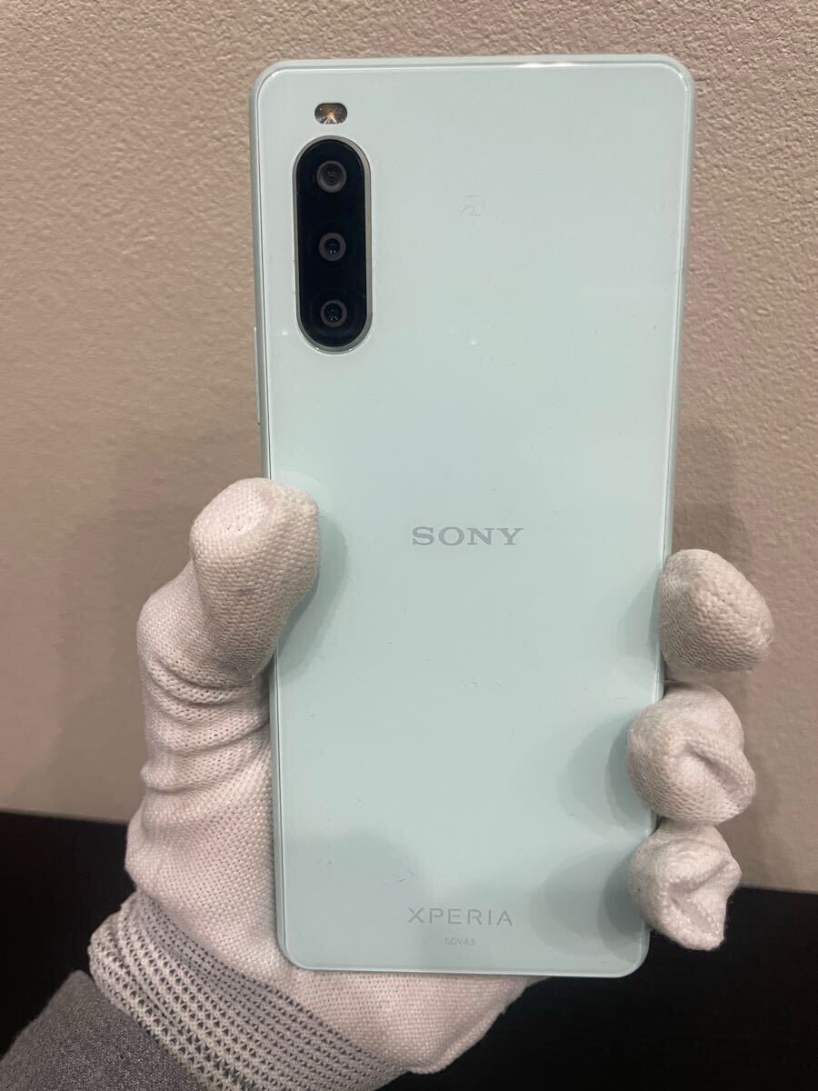 SONY Xperia 10 II 64GB Android12 ミント SOV43 白ロム au SIM SONY Xperia 10 II 64GB Android12 ミント SOV43 白ロム au SIM
