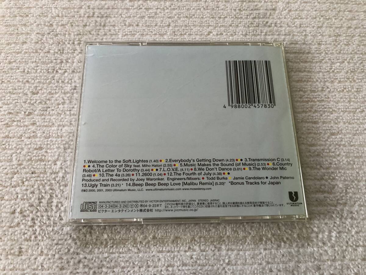 CD　　The Incredible Moses Leroy　　ジ?インクレディブル?モーゼス?リロイ　　『become THE SOFT.LIGHTES』　　VICP-62625