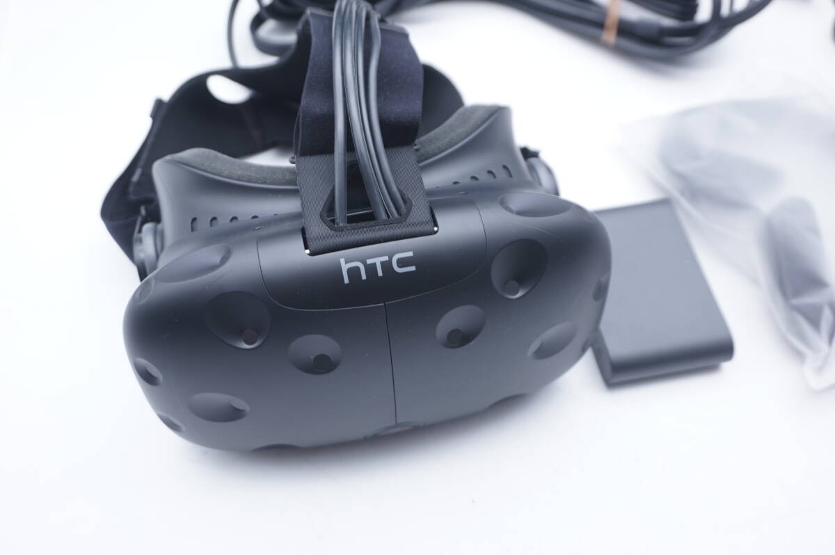 HTC VIVE наголовный ссылка box AC адаптор кабель вид HMD ②