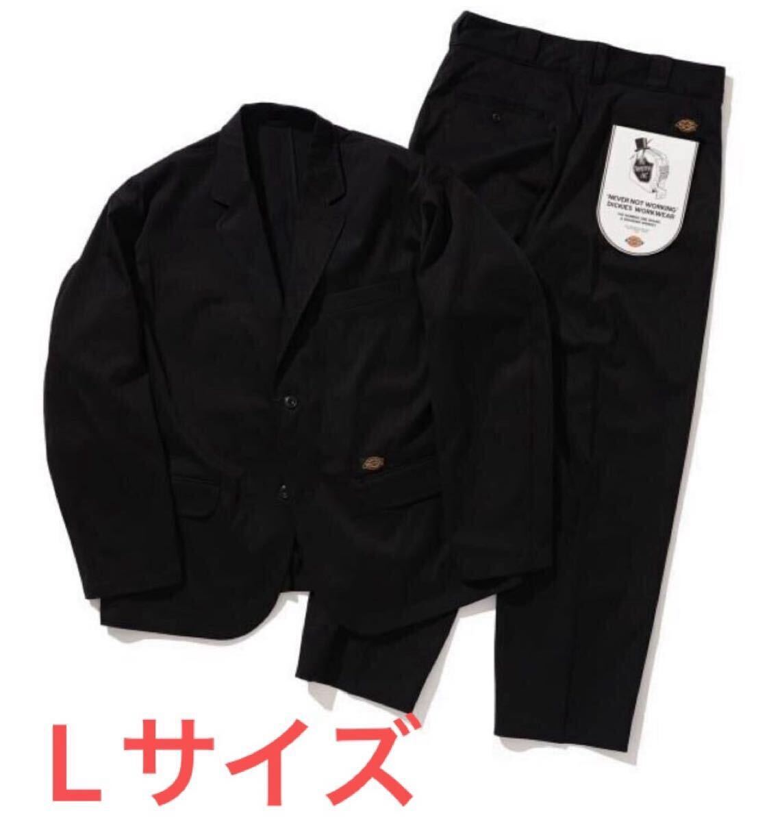 Dickies × TRIPSTER / SUIT 25SS Lサイズ BLACK ディッキーズ Dickies × TRIPSTER / SUIT 25SS Lサイズ BLACK ディッキーズ
