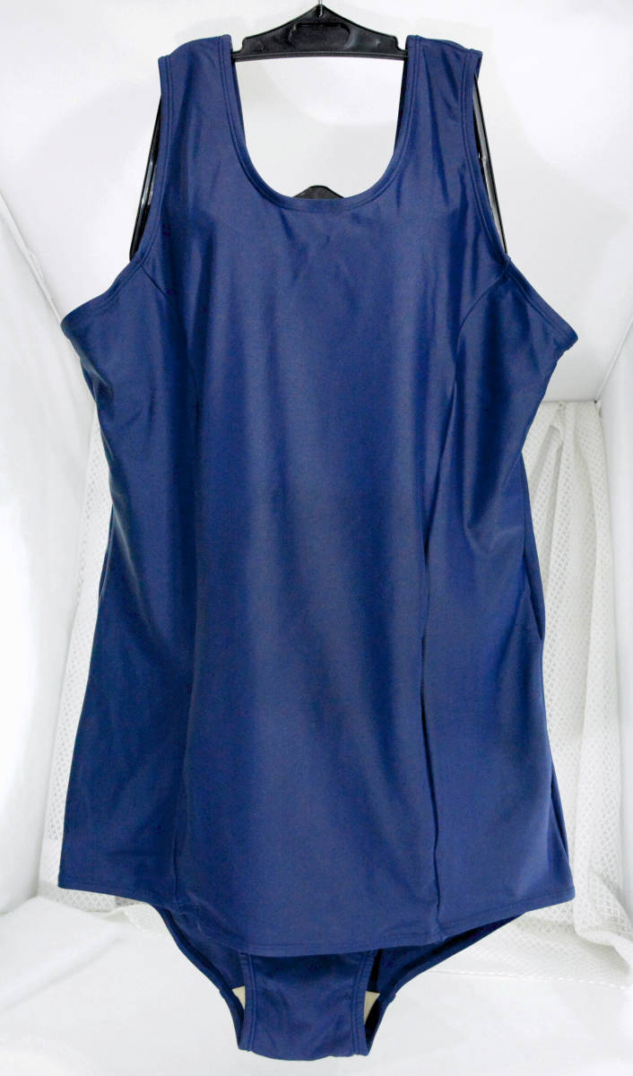 (SL1) 6Ｌサイズ ◇フットマーク ＠舊型スクール水著　紺　薄ツル　新品?未使用　安心信頼の日本制　超巨大?