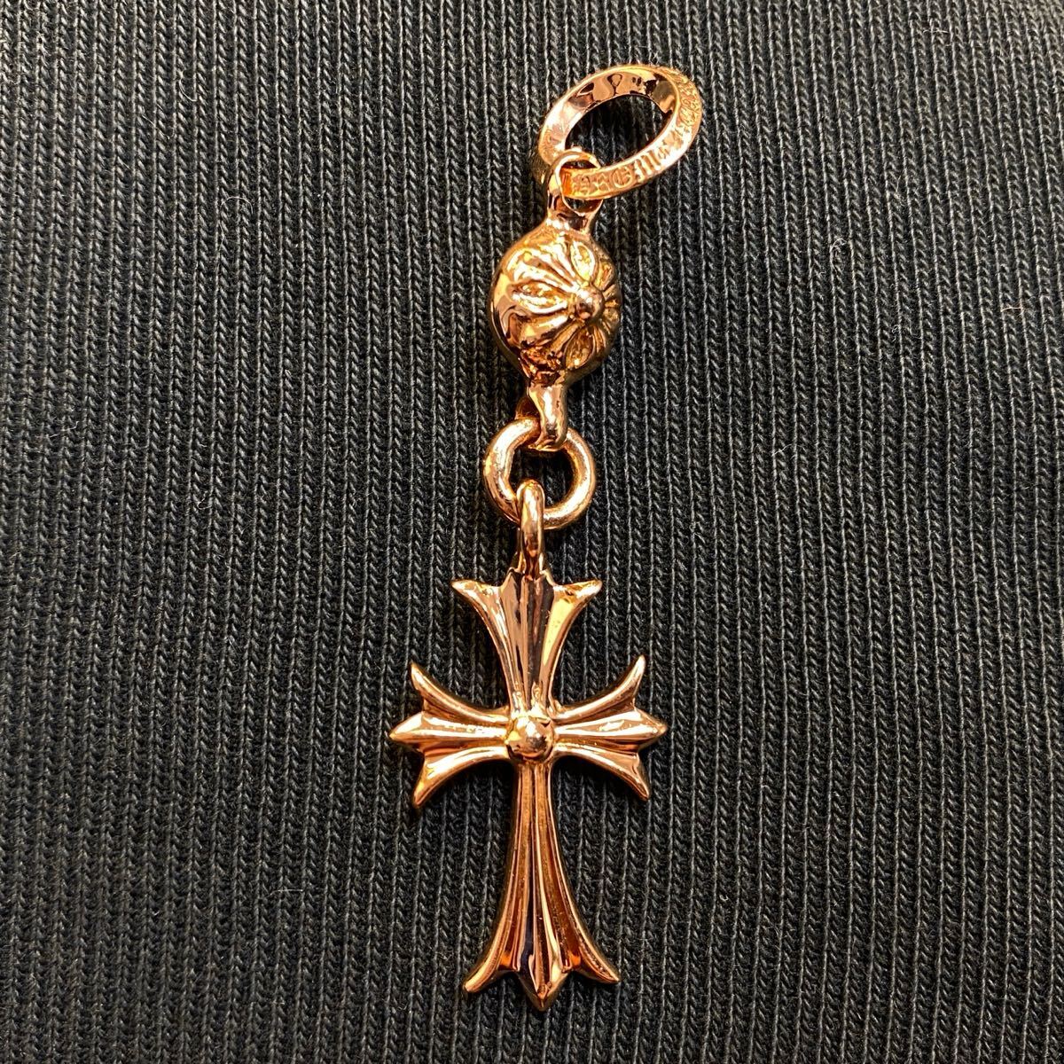希少】CHROME HEARTS クロムハーツ 22k ワンボール タイニーCH 希少】CHROME HEARTS クロムハーツ 22k ワンボール タイニーCH
