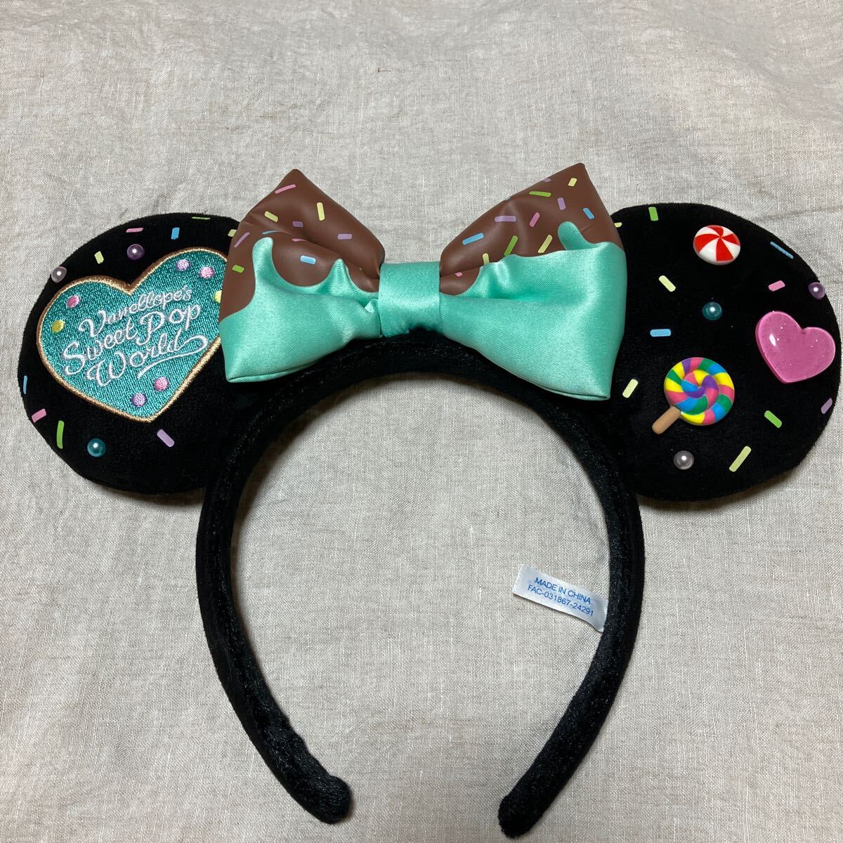 パルパルーザ ヴァネロペ カチューシャ 東京ディズニーランド 美 パルパルーザ ヴァネロペ カチューシャ 東京ディズニーランド 美