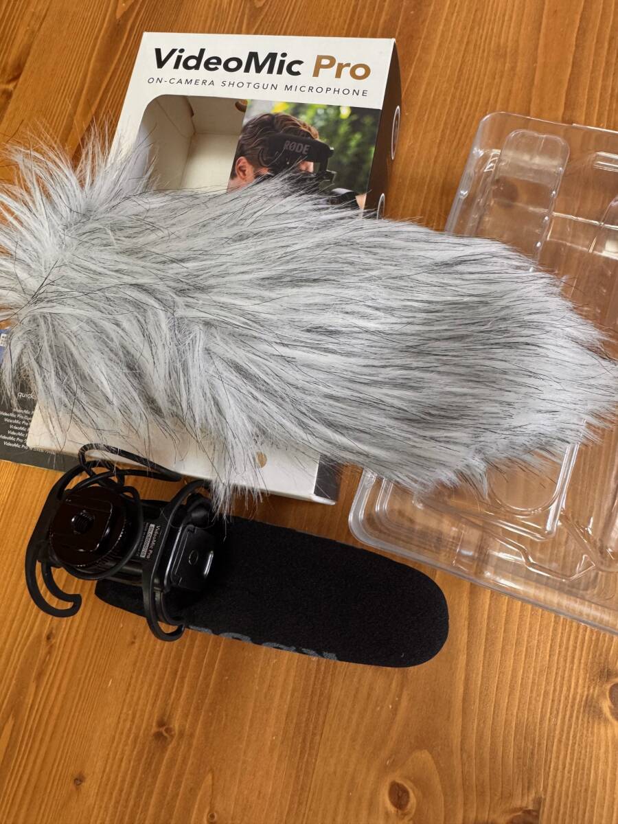 美品 RODE Video Mic Pro + ロード ビデオ マイク プロ プラス ソニー キャノン 防風(fēng) ビデオカメラ
