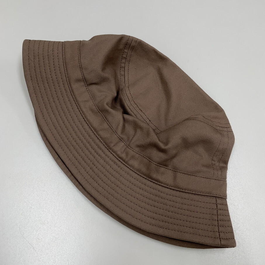 Dickies ブラウン系 バケットハット スポーツ ゴルフ アウトドア キャンプ バイク オートバイ 帽子 ブラックタグホワイト刺繍 ディッキーズ_画像5