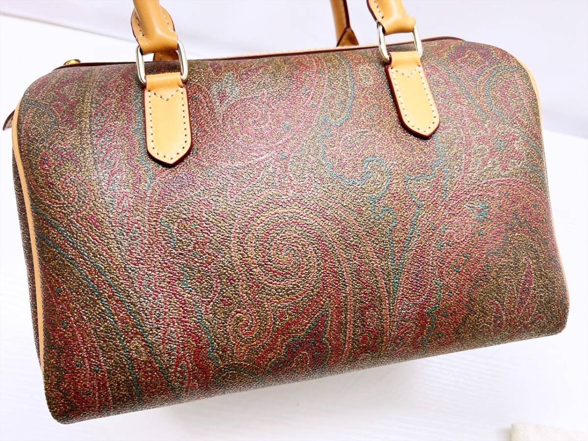 未使用保管 美品 ETRO エトロ ペイズリー 2WAY ハンドバッグ 未使用保管 美品 ETRO エトロ ペイズリー 2WAY ハンドバッグ